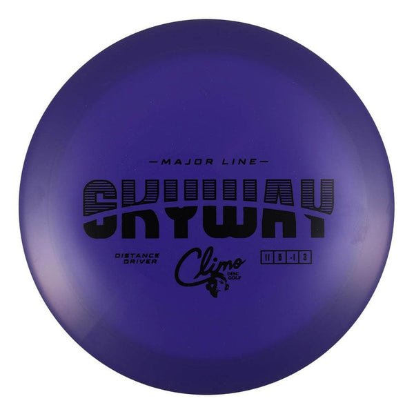 #14 Purple (Black) 175-176 Climo Disc Golf Major Line Skyway