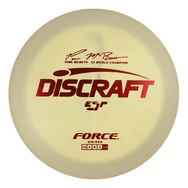 #42 (Red Weave) 173-174 Paul McBeth 5x ESP Force