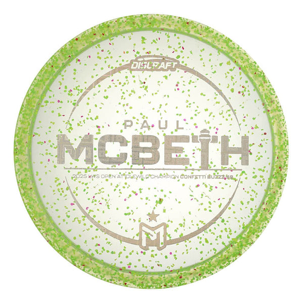 #24 Green Confetti (Circuit Board) 175-176 Paul McBeth Victory Edition Z Confetti Buzzz SS