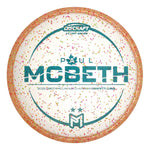 #43 Pink Hue (Teal Matte) 173-174 Paul McBeth Victory Edition Z Confetti Luna