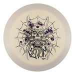 #10 White (Silver Metallic/Purple Metallic/Black) 173-174 DGLO Tri Foil ESP Solid Venom