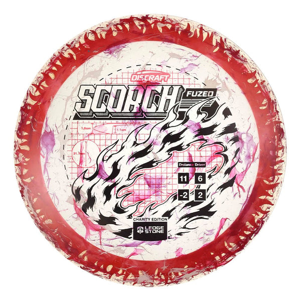 #121 Red Rim (EXACT DISC) 173-174 Charity Jawbreaker Z Flx Scorch w/ Solid ESP Rim