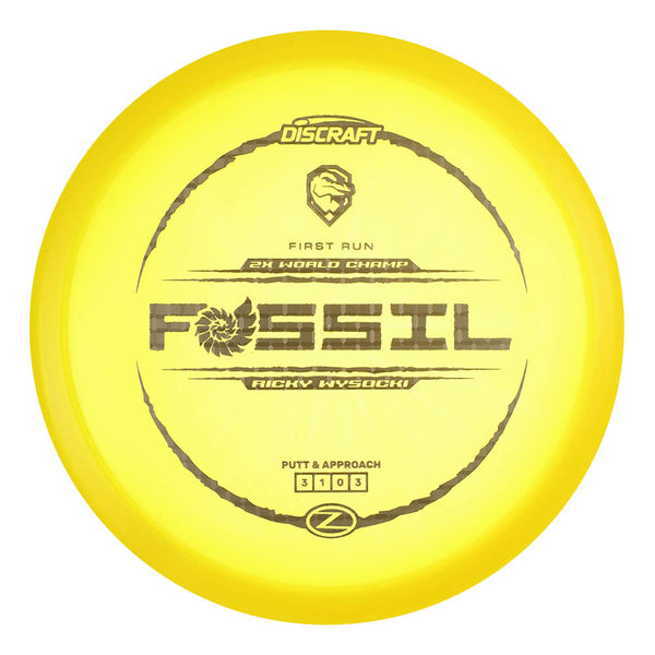First Run Ricky Wysocki Z Fossil