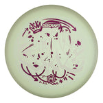 #17 UV Glo Blue (White Matte & Magenta Sparkle Stars) 173-174 Paul McBeth UV Z Glo 'Graffiti' Zone