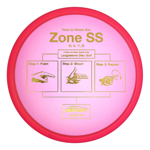 #33 Pink (Gold Metallic) 173-174 CryZtal Flx Zone SS