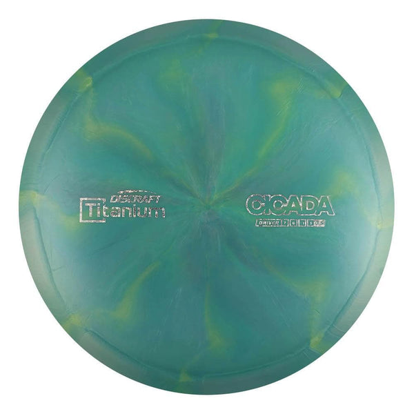 #24 (Silver Sparkle Stars) 175-176 Titanium (Ti) Swirl Cicada
