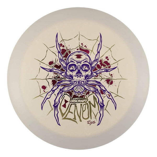 #9 White (Purple Matte/Magenta Metallic/Gold Metallic) 173-174 DGLO Tri Foil ESP Solid Venom