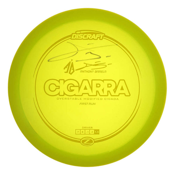 #4 Yellow (Yellow Matte) 167-169 Anthony Barela Signed First Run Z Cigarra