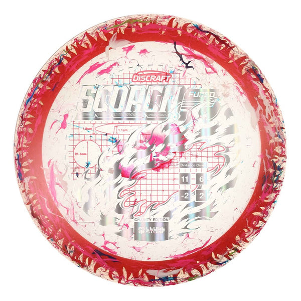#120 Red Rim (EXACT DISC) 173-174 Charity Jawbreaker Z Flx Scorch w/ Solid ESP Rim