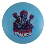 #3 Blue (Purple Metallic/Red Tron/Spirograph) 173-174 DGLO Tri Foil ESP Solid Hades
