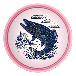 #6 Pink (Blue Metallic/Teal Metallic/Blue Flowers) 177+ Adam Hammes CryZtal Tri-Foil Wasp