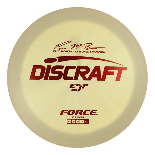 #40 (Red Weave) 173-174 Paul McBeth 5x ESP Force