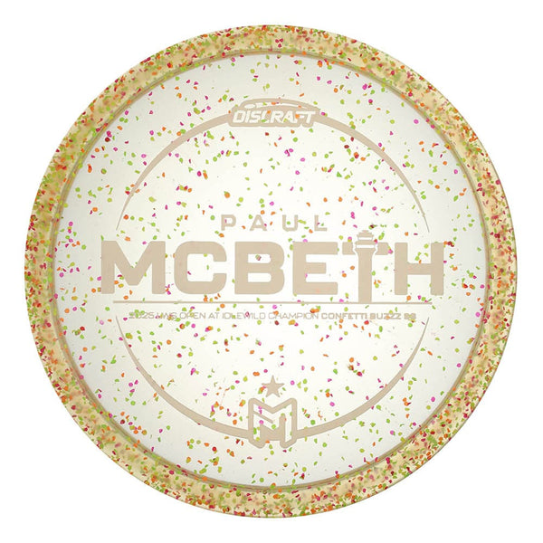 #22 Assorted Confetti (White Matte) 175-176 Paul McBeth Victory Edition Z Confetti Buzzz SS