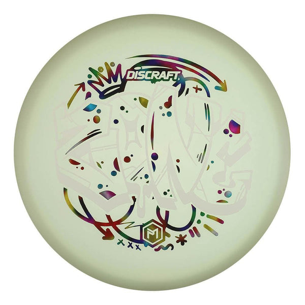 #16 UV Glo Blue (White Matte & Jellybean) 173-174 Paul McBeth UV Z Glo 'Graffiti' Zone