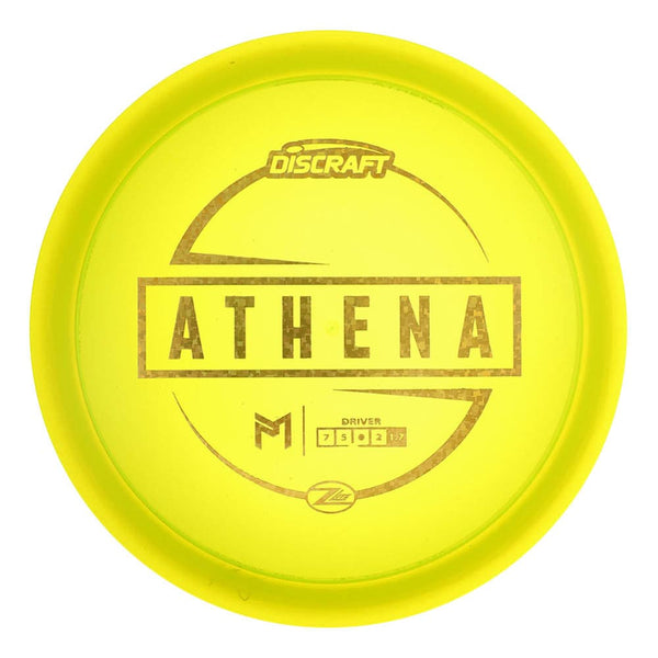 #16 Yellow (Gold Disco Squares) 160-163 Paul McBeth Z Lite Athena
