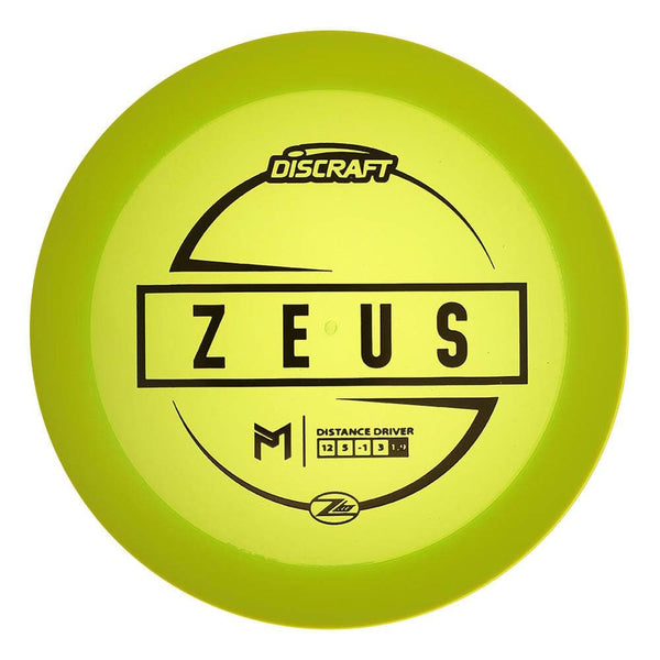 #3 Yellow (Black) 160-163 Paul McBeth Z Lite Zeus