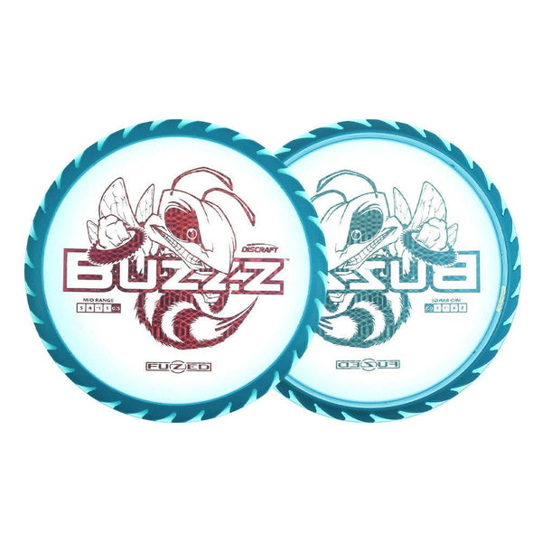 #6 Light Blue/Blue (Red Tron) 173-174 Fuzed Line Buzzz with Saw Pattern