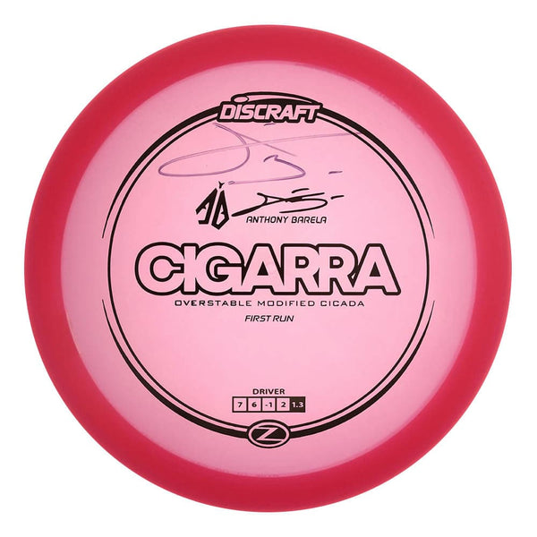 #3 Pink (Black) 167-169 Anthony Barela Signed First Run Z Cigarra