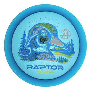 #1 Blue (Blue Matte/Colorshift/White Matte) 173-174 Adam Hammes 2025 CryZtal "Wood Duck" Raptor