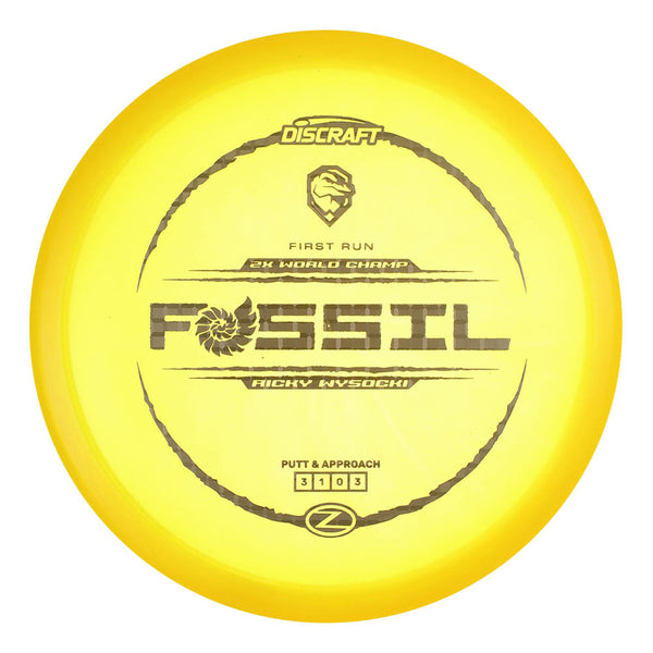 First Run Ricky Wysocki Z Fossil