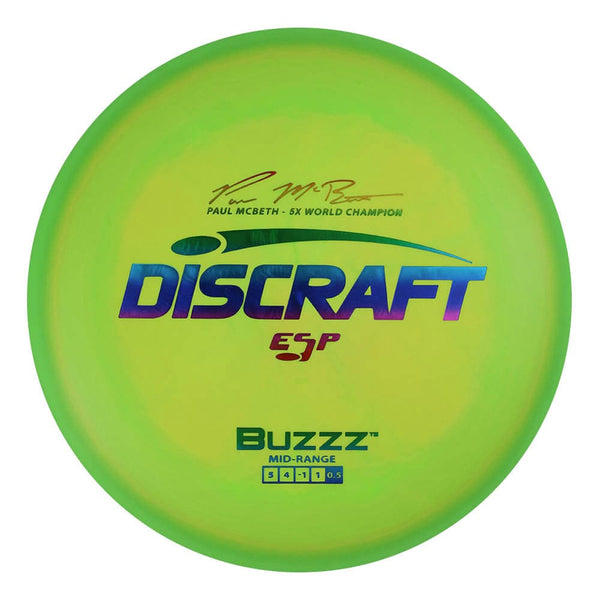 #37 (Rainbow) 177+ Paul McBeth 5x ESP Buzzz