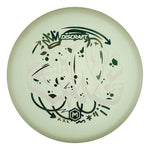 #15 UV Glo Blue (White Matte & Green Clouds) 173-174 Paul McBeth UV Z Glo 'Graffiti' Zone
