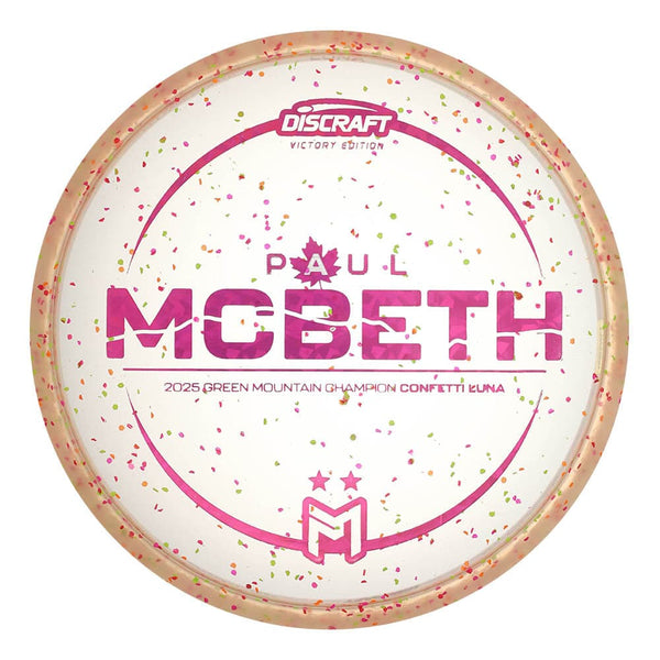 #40 Pink Hue (Magenta Shatter) 173-174 Paul McBeth Victory Edition Z Confetti Luna