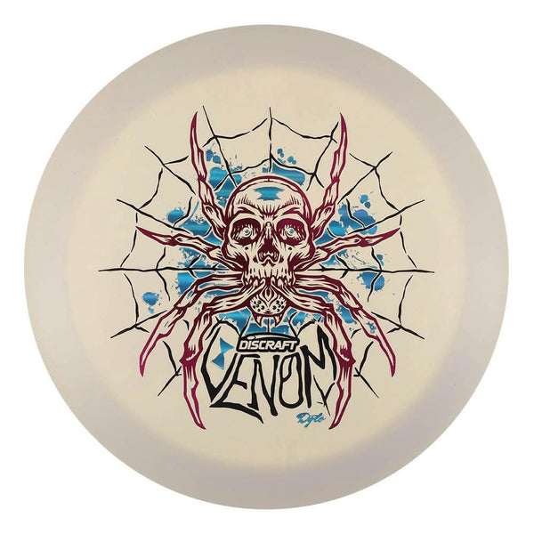 #7 White (Magenta Metallic/Blue Lasers/Black) 173-174 DGLO Tri Foil ESP Solid Venom