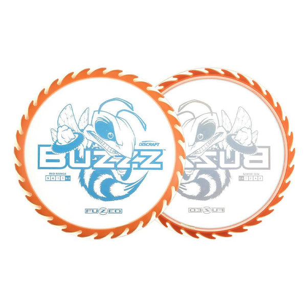 #7 Clear/Orange (Blue Light Holo) 173-174 Fuzed Line Buzzz with Saw Pattern