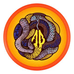 #6 Orange (Black/Money/Blue Dark Shatter) 173-174 Anthony Barela CryZtal Snake Pit Zone