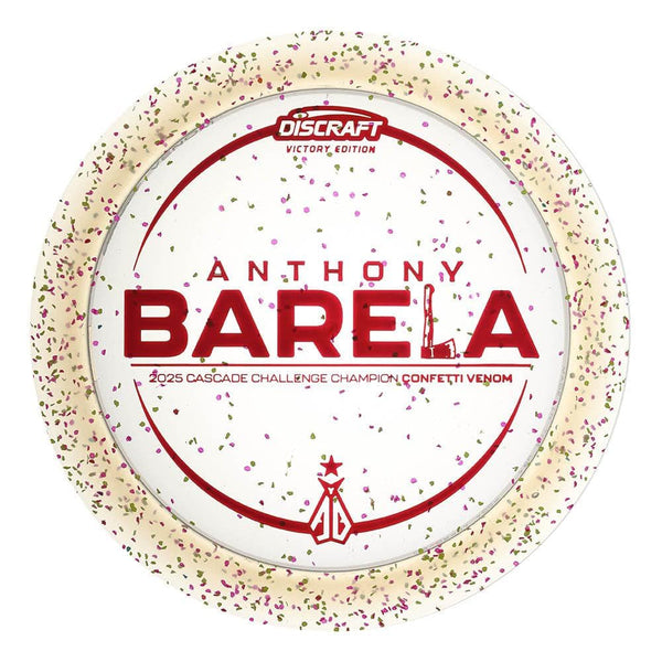 #18 (Maroon) 173-174 Anthony Barela Cascade Champion Confetti Venom