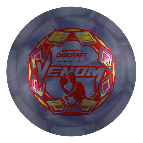 #49 (Red Metallic/Summer Sunset/Gold Holo) 173-174 Anthony Barela Victory Edition ESP Swirl Venom