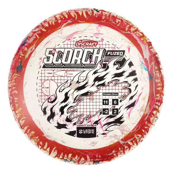 #118 Red Rim (EXACT DISC) 173-174 Charity Jawbreaker Z Flx Scorch w/ Solid ESP Rim
