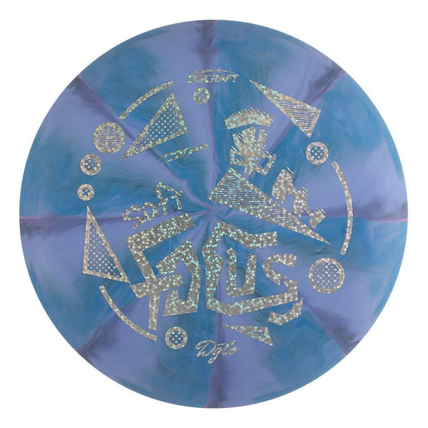 #46 (Silver Sparkle Stars) 173-174 DGLO Soft Swirl Focus