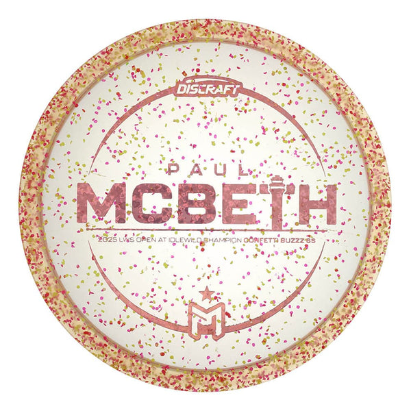 #20 Pink-Yellow Confetti (Pink Hearts) 173-174 Paul McBeth Victory Edition Z Confetti Buzzz SS