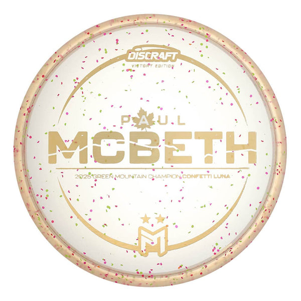 #39 Pink Hue (Gold Brushed) 173-174 Paul McBeth Victory Edition Z Confetti Luna