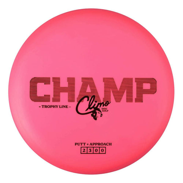 #4 Pink (Black) 173-174 Climo Disc Golf Trophy Line Champ