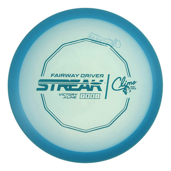 #8 (Teal Matte) 173-174 Climo Disc Golf Victory Line Streak
