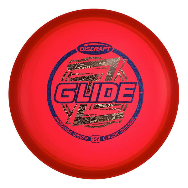 #7 Red (Blue Sparkle Stars/Discraft) 175-176 Z Glide