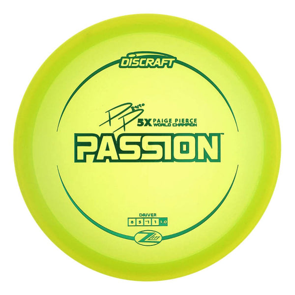 #20 Yellow (Green Metallic) 160-163 Paige Pierce Z Lite Passion