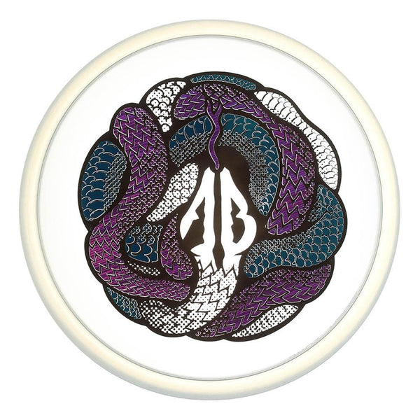 #5 Clear (Black/Purple Lasers/Teal Metallic ) 173-174 Anthony Barela CryZtal Snake Pit Zone