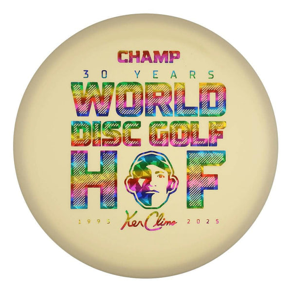 #5 (Rainbow Shatter) 173-174 Climo Disc Golf Glow Trophy Line Champ