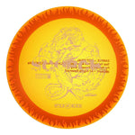 #3 Orange (White Matte) 170-172 LE Sample Fuzed Flaming Scorch