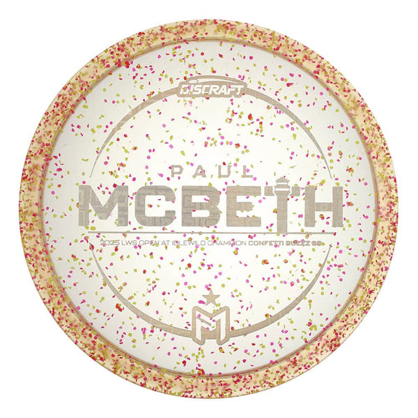 #19 Pink-Yellow Confetti (Circuit Board) 173-174 Paul McBeth Victory Edition Z Confetti Buzzz SS