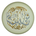 #13 UV Glo Blue (Spirograph & Gold Nautical Stars) 173-174 Paul McBeth UV Z Glo 'Graffiti' Zone
