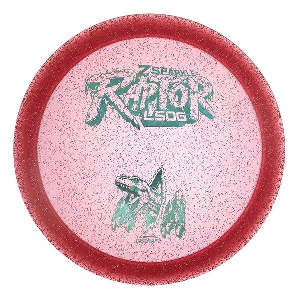 #14 Pink (Blue Flowers) 173-174 Z Sparkle Raptor