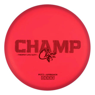 #5 Pink (Black) 173-174 Climo Disc Golf Trophy Line Soft Champ