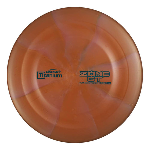 #25 (Teal Matte) 173-174 Titanium (Ti) Swirl Zone GT