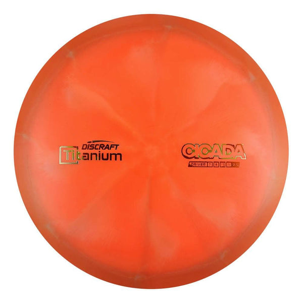 #20 (Orange Camo) 175-176 Titanium (Ti) Swirl Cicada