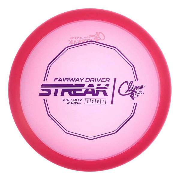 #7 (Purple Matte) 173-174 Climo Disc Golf Victory Line Streak